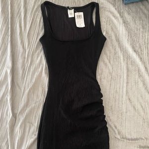 Juniors black dress